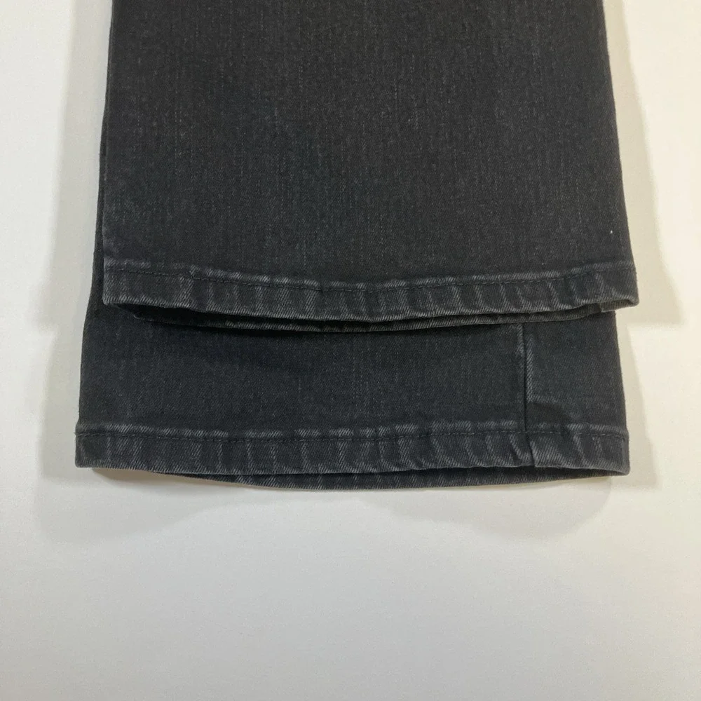 Levi's 527 Jeans Mens 36x34 Black Slim Bootcut Stretch Denim
